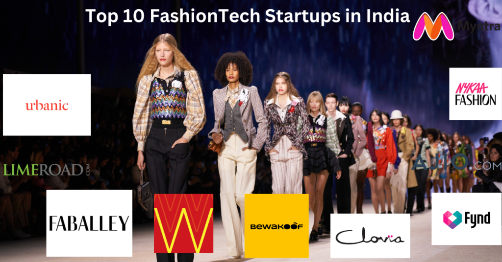 Top 10 FashionTech Startups in India