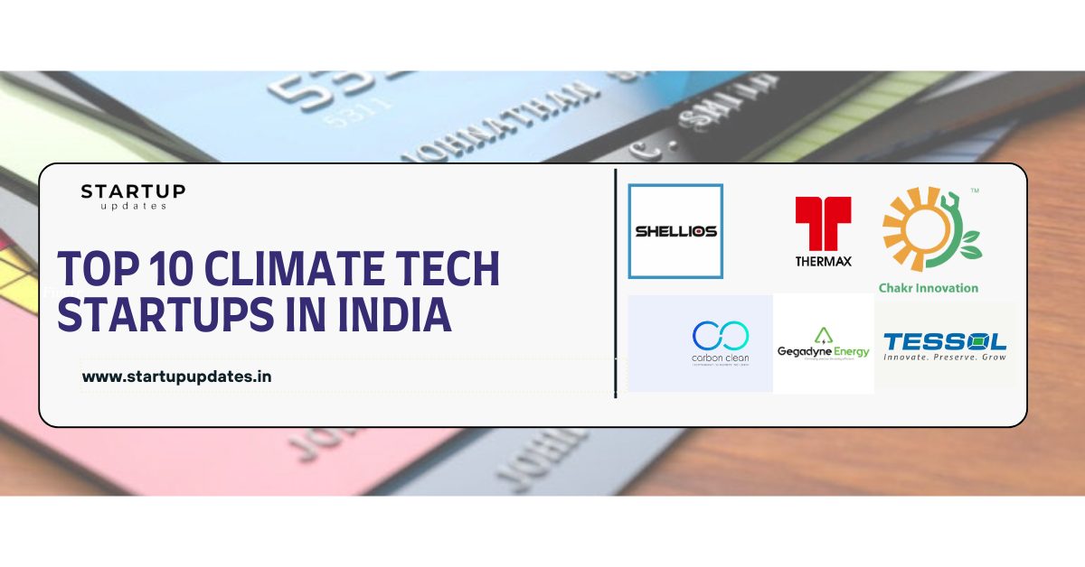 Top 10 Climate Tech Startups in India